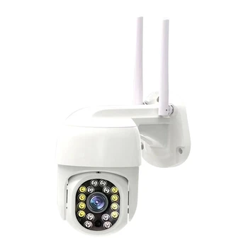 2-Мегапиксельная уличная камера 360-градусного полноцветного ночного видения Беспроводной WIFI удаленный монитор HD умная камера Безопасности