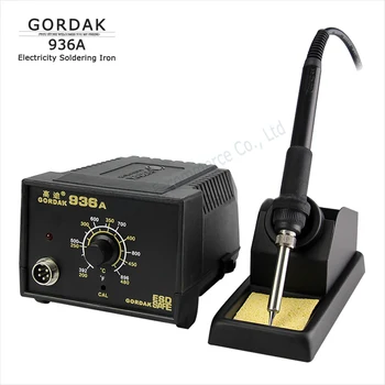 GORDAK 936A Электрический Паяльник с Регулируемой Температурой, Сварочная ручка с постоянной температурой, SMD Паяльная станция для Переделки, инструмент