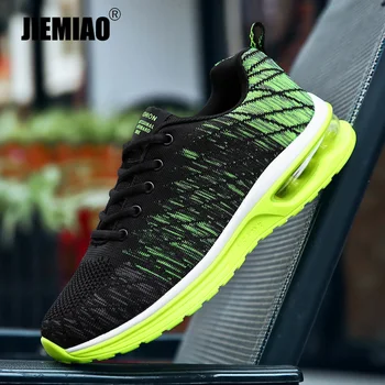 JIEMIAO/ Спортивные кроссовки для бега, модные дышащие уличные мужские кроссовки, легкая спортивная обувь, женская удобная спортивная обувь