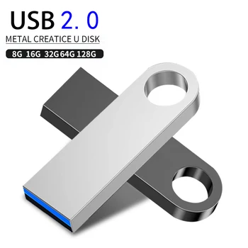 USB Флэш-накопитель 2.0 Флэш-флешка 8 ГБ 16 ГБ 32 ГБ 64 ГБ 128 Гб Cle USB 2.0 Флеш-накопитель 128 ГБ 64 ГБ 32 ГБ 16 ГБ 8 ГБ Бесплатная Доставка