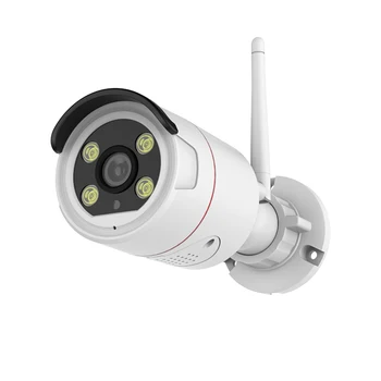 WESECUU 5-мегапиксельная камера с чипсетом AI, Камера безопасности для улицы /помещения, Беспроводная камера видеонаблюдения WiFi, Пулевидная камера с объективом 3,6 мм HD