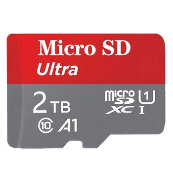Брелоки Micro SD Карта 2 ТБ 100% Реальная Емкость Micro SD/TF Флэш-карта Карта памяти 1 ТБ Для Телефона/Компьютера/Камеры Бесплатная доставка