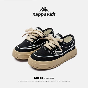Детская обувь Kappa, Парусиновая Обувь для мальчиков, Весенняя Новая Дышащая Повседневная спортивная обувь для девочек среднего возраста и детей младшего возраста