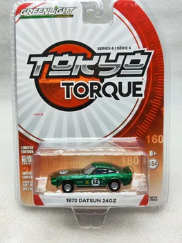 Коллекция моделей автомобилей 1: 64 Tokyo Torque 6-1972 DATSUN 240Z # 12 Green Edition