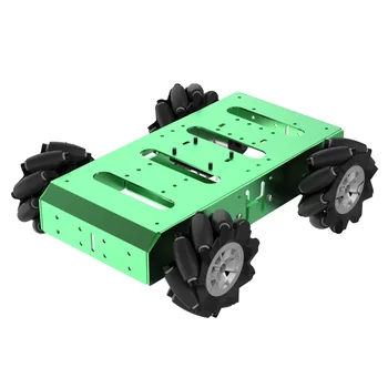 Металлическое шасси автомобиля Hiwonder 4WD для роботов Arduino, Raspberry Pi и ROS с двигателем-редуктором 12 В