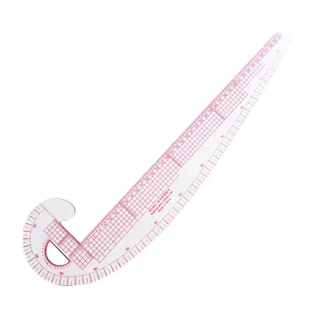 Многофункциональная Пластиковая линейка для Шитья по французской кривой 6501, Измерительная линейка для пошива Одежды, инструменты для изгиба линейки на 360 градусов