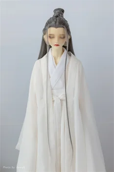 Парик Bjd Подходит для куклы размером 1/3 и дяди, высокотемпературный шелк, 3-х точечная укладка волос, пучок в древнем стиле, длинные волосы